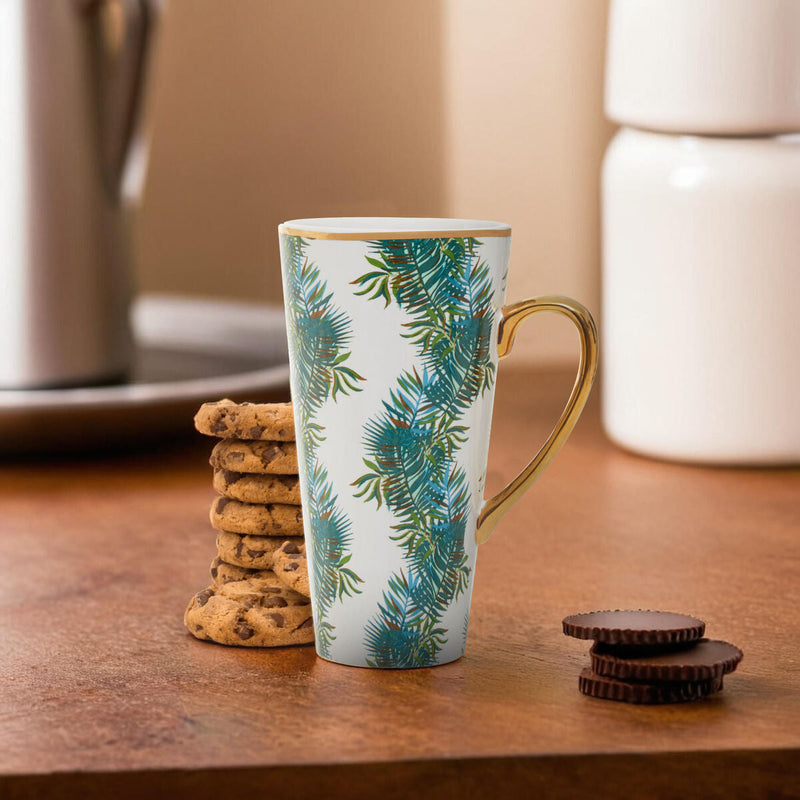 Latte Mug | Winter Palm