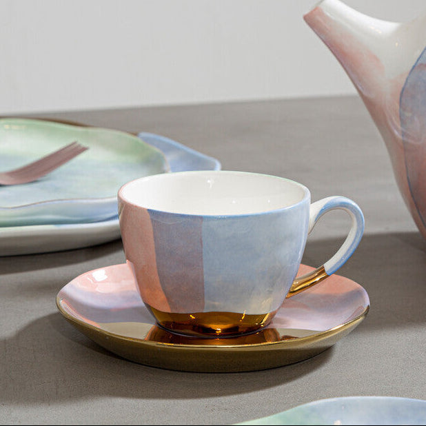 Cup And Saucer Set | Colour Of Paradise