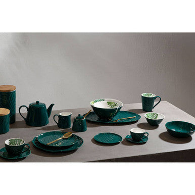 Dark Green Sugar Pot | Bali