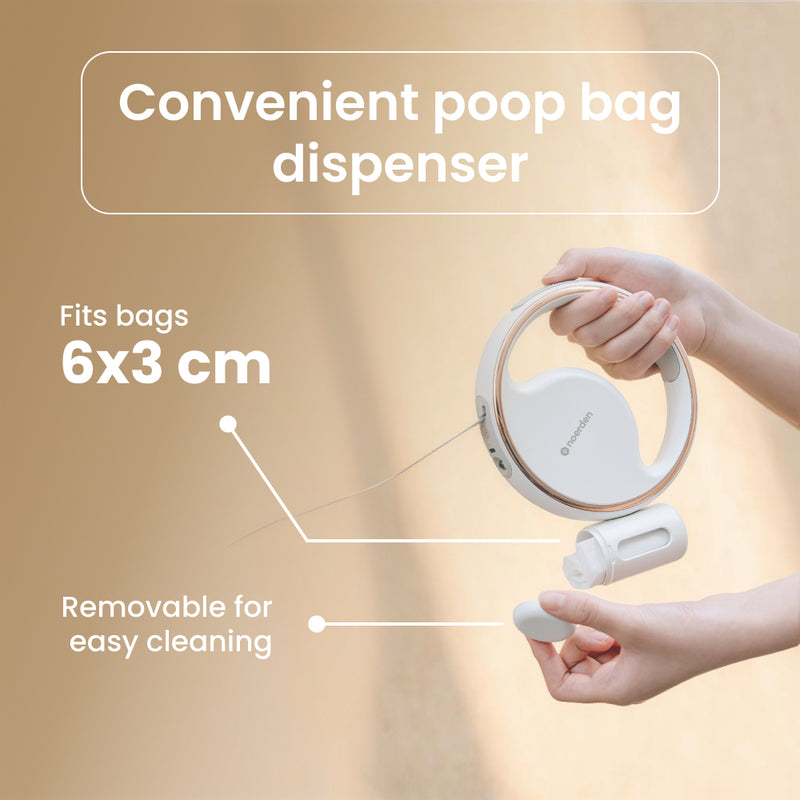 Lumi Leash (4-in-1 Reflective Leash with LED Torch & Poop Bag Dispenser)