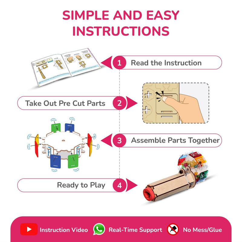 Smartivity Kaleidoscope | Build-It-Yourself STEAM Toy