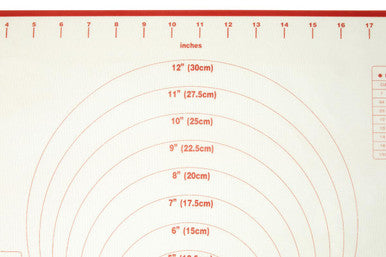 Red Trim Baking Mat | From Scratch
