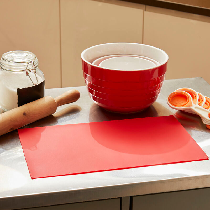 Red Silicone Baking Mat | From Scratch