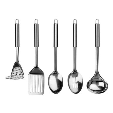 5 Piece Stainless Steel Utensil Set | Bosna
