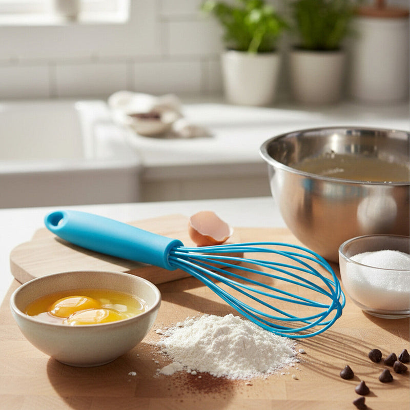 Blue Silicone Whisk | Zing