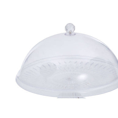 Clear Acrylic Cake Stand with Dome Lid | Faye