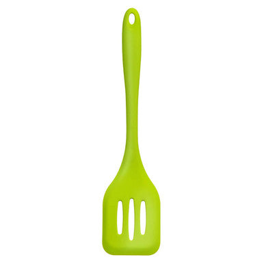 Lime Green Silicone Slotted Turner | Zing