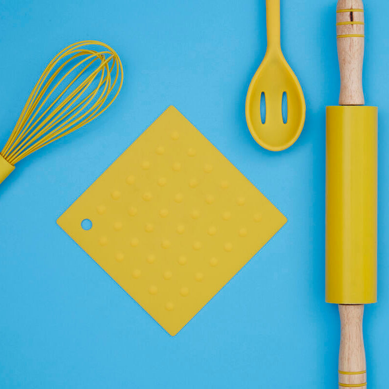 Yellow Silicone Trivet | Zing