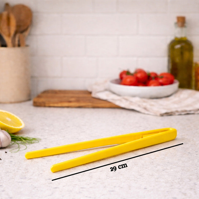 Yellow Silicone Tongs | Zing