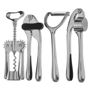 5 Piece Chrome Finish Kitchen Gadget Set | Paragon