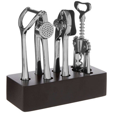 5 Piece Chrome Finish Kitchen Gadget Set | Paragon