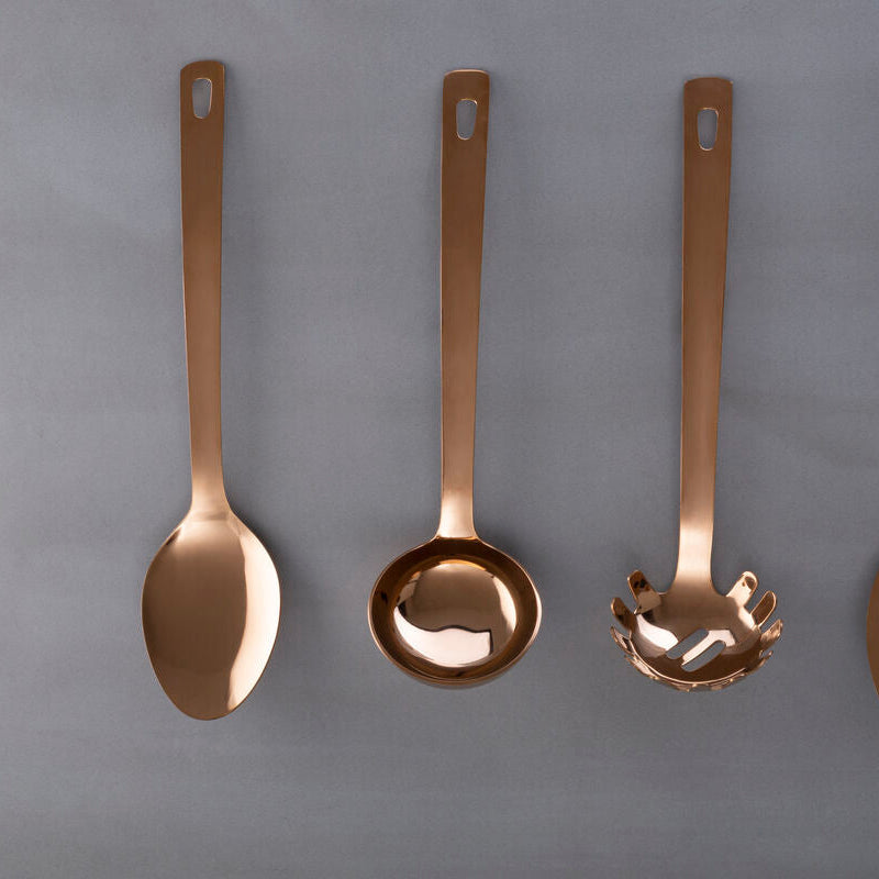 Rose Gold Finish Spoon | Freya