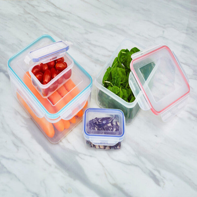4 Piece Food Containers with Airtight Lids | Herrela