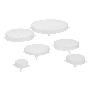 Set Of Six Silicone Lids | Zing