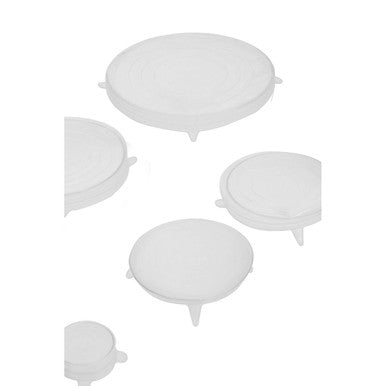 Set Of Six Silicone Lids | Zing
