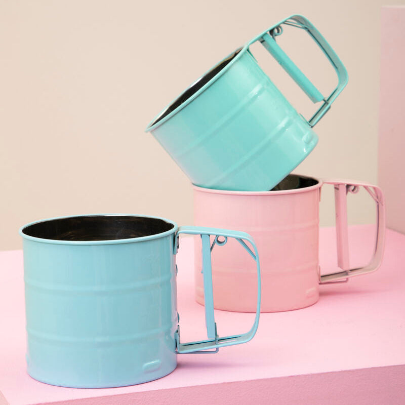 Pastel Pink 250Ml Mechanical Sifter | Zing