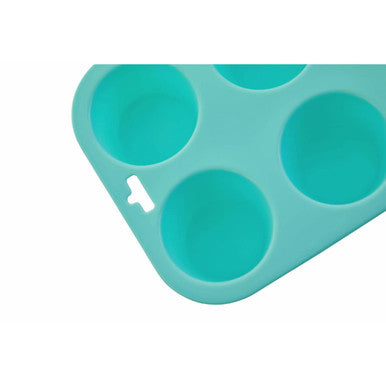 Pastel Green 6 Cup Muffin Mould | Zing