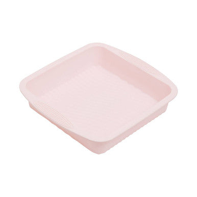 Pastel Pink Square Cake Mould | Zing