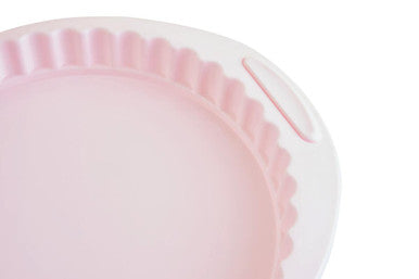 Pastel Pink Pie Or Flan Mould | Zing