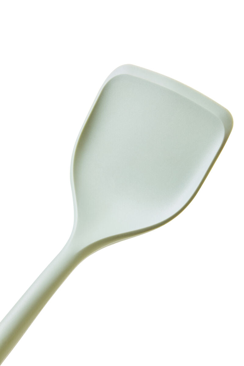 Sage Green Silicone Head Turner with Round Wood Handle | Nova