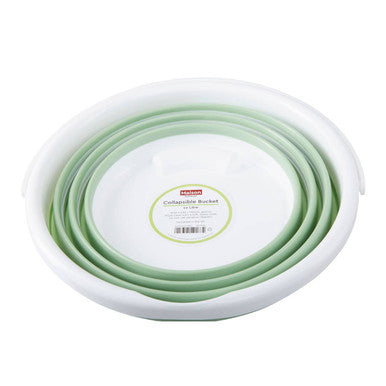 Green White Collapsible Bucket | Averill