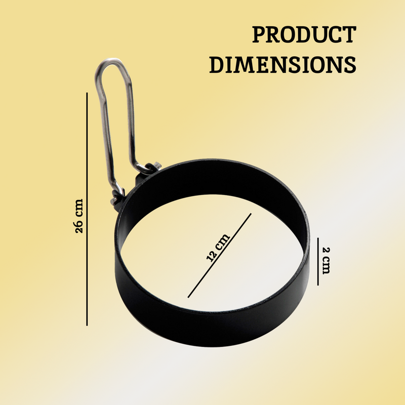 Set of 2 Non Stick Egg Rings | Bellano