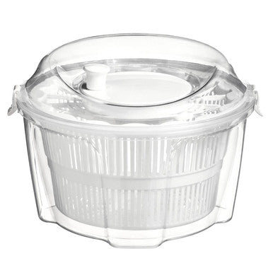 Clear and White Salad Spinner | Cambell