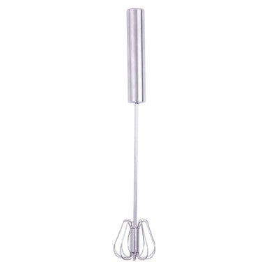Press And Spin Stainless Steel 35Cm Whisk | Zamin
