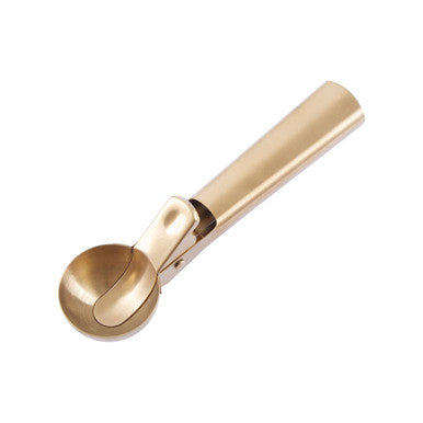 Light Gold Finish Ice Cream Scoop | Barron