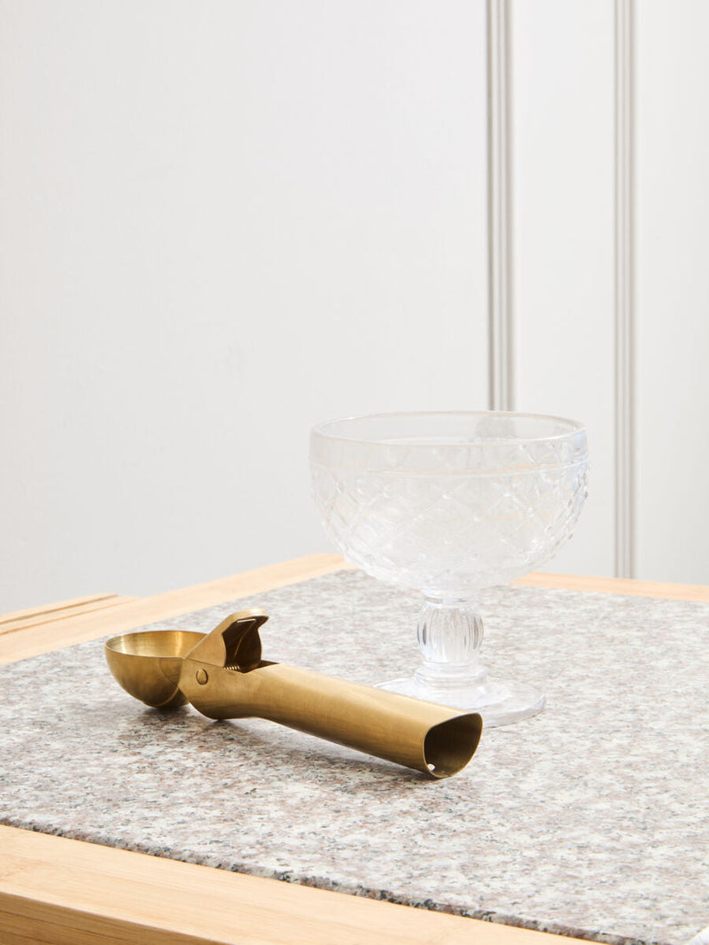 Light Gold Finish Ice Cream Scoop | Barron