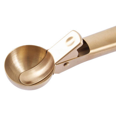 Light Gold Finish Ice Cream Scoop | Barron