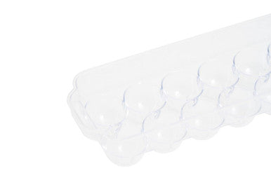 Clear Plastic 14 Egg Storage Tray with Lid | Romm