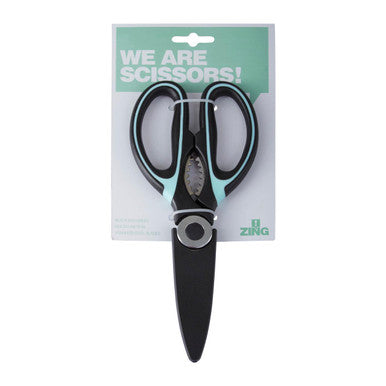 Black And Pastel Green Scissors | Zing