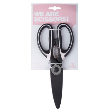 Black And Pastel Pink Scissors | Zing