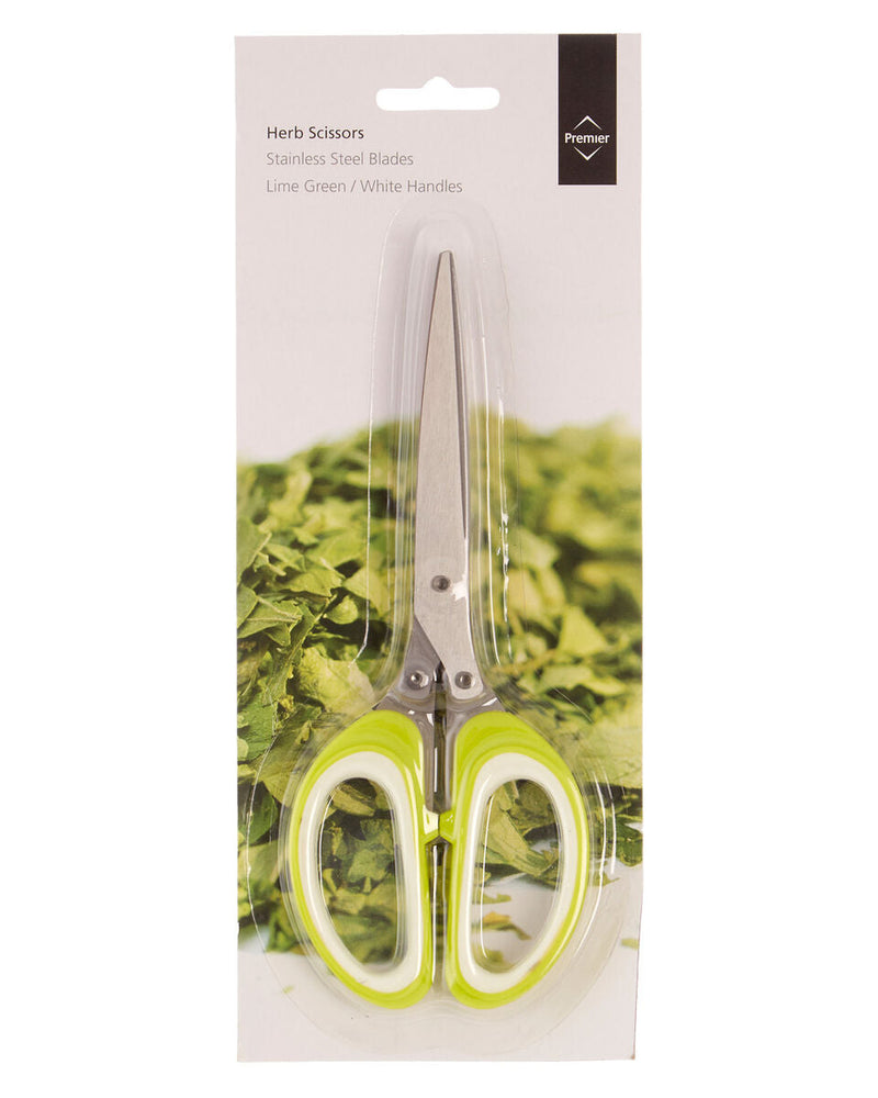 Lime Green and White Herb Scissors | Tyri