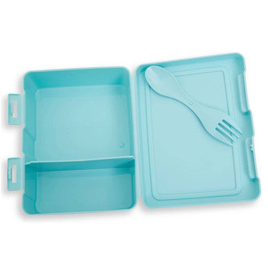 Mint Green 2 Section Lunch Box | Grub Tub