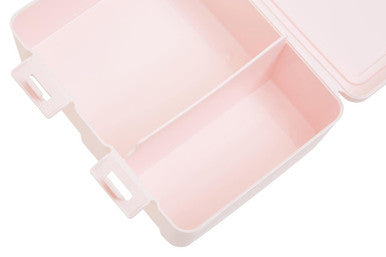 Pink 2 Section Lunch Box | Grub Tub