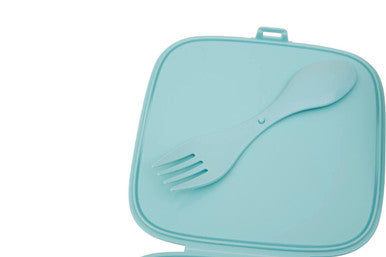 4 Compartments Mint Green Lunch Box | Grub Tub