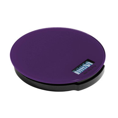 Purple Glass Kitchen Scale - 2kg. | Zing