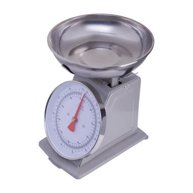 5Kg Grey Retro Kitchen Scale | Olivier