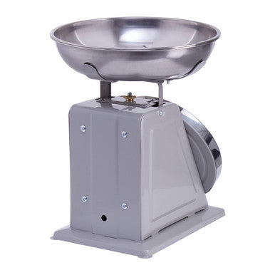 5Kg Grey Retro Kitchen Scale | Olivier