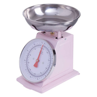 5Kg Pink Retro Kitchen Scale | Olivier