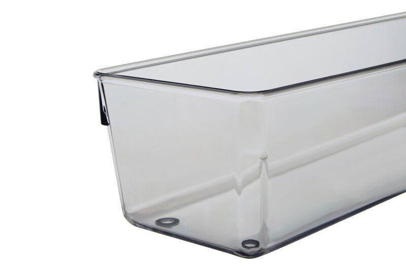 Set of Two Large Clear Kitchen Organisers | Romm