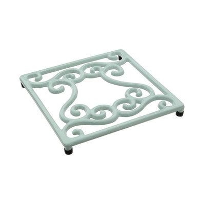 Pale Blue Trivet | Cast Iron