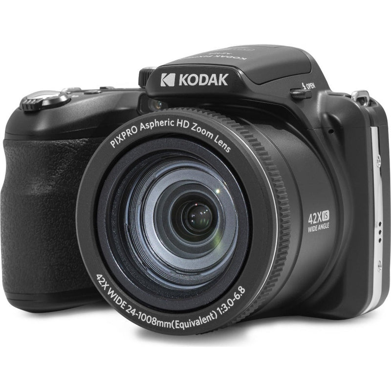 Kodak PIXPRO AZ425 Astro 20MP 42x Zoom Bridge Camera - Black - Camera Only