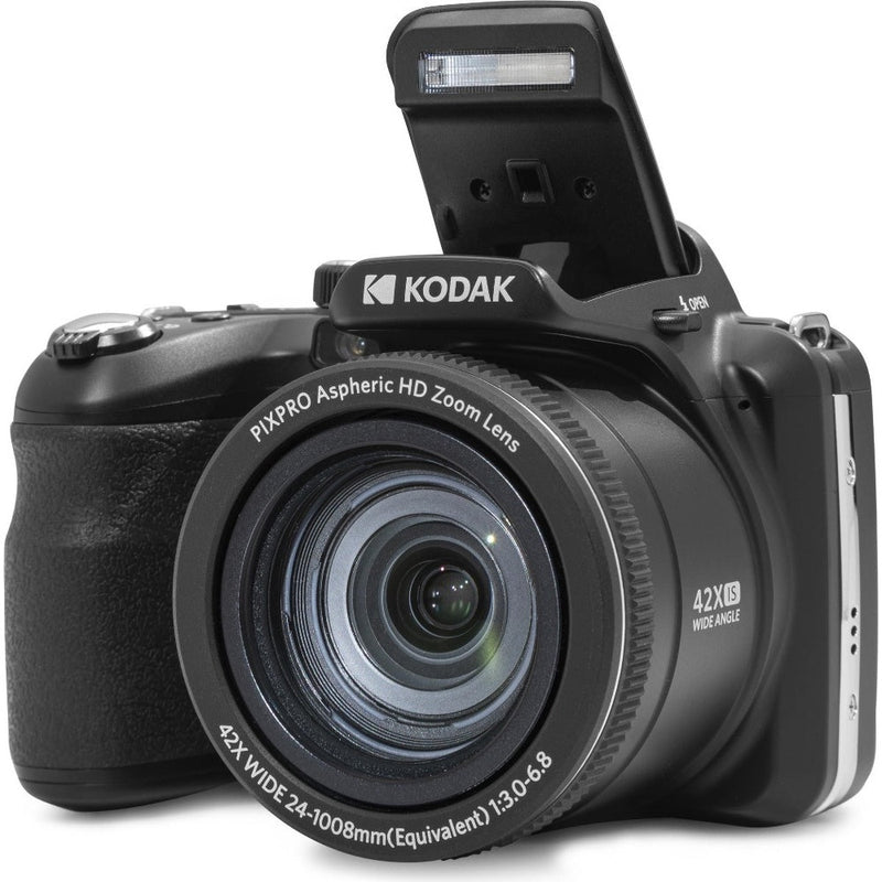 Kodak PIXPRO AZ425 Astro 20MP 42x Zoom Bridge Camera - Black - Camera Only