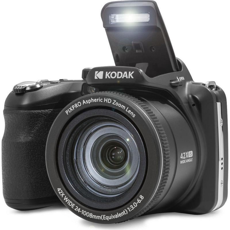 Kodak PIXPRO AZ425 Astro 20MP 42x Zoom Bridge Camera - Black - Camera Only