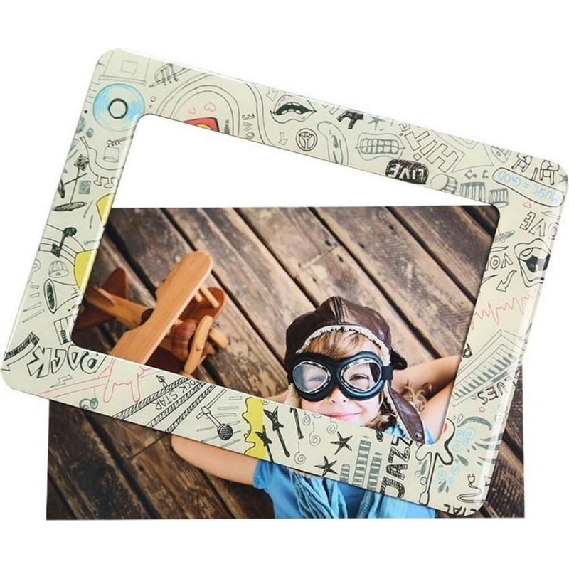 Kodak Magnetic 6x4 Photo Frame Kit - Inc 5 Sheets of Kodak Picture Paper