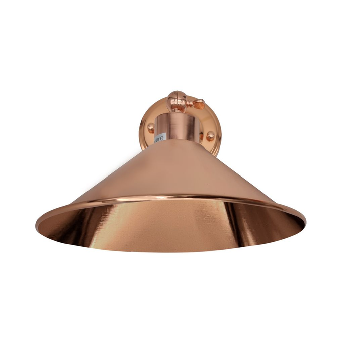 Rose Gold Retro Wall light Sturdy Metal Lamp Finish E27 lamp