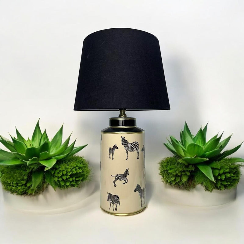 40CM LAMP AND SHADE